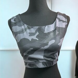 Camouflage Crop Top / Sports Bra